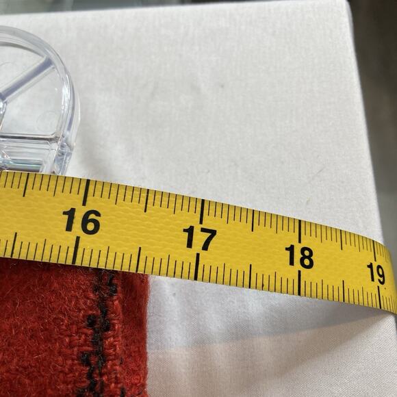 Vintage 50’s Sears JC Higgins Men’s Red Plaid Wool Hunting Knickers Est. Size 33 - Picture 4 of 11